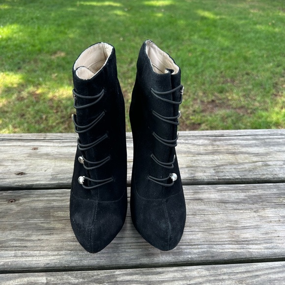 Black platform boots - Picture 2 of 3